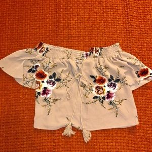 Off the shoulder top
